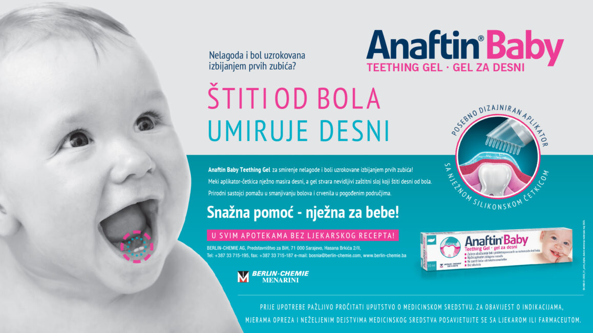 Anaftin® Baby Teething Gel, gel za desni
