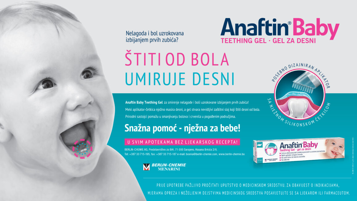Anaftin® Baby Teething Gel, gel za desni